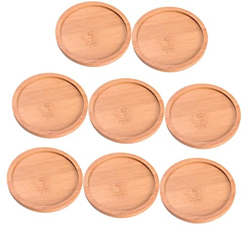 BESPORTBLE Blumentopf-tabletts Runde Pflanzenuntersetzer Nicht Entwässernde Tabletts Für Topfpflanzen