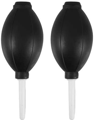 Lurrose Souffleur D'Air 2 Pièces Pour Nettoyage Clavier Ordinateur Objectif Photo Électronique Pompe À Air Portable Mini Pour Dépoussiérage Précis