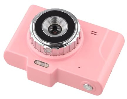 Digitalkamera für Kinder, 48 MP 2,5 K UHD Dual-Objektiv mit 7,1 cm IPS-Bildschirm, 700 mAh Akku, OTG-Übertragung, 8-facher Zoom, lustige Filter und Rahmen, tragbare Studentenkamera