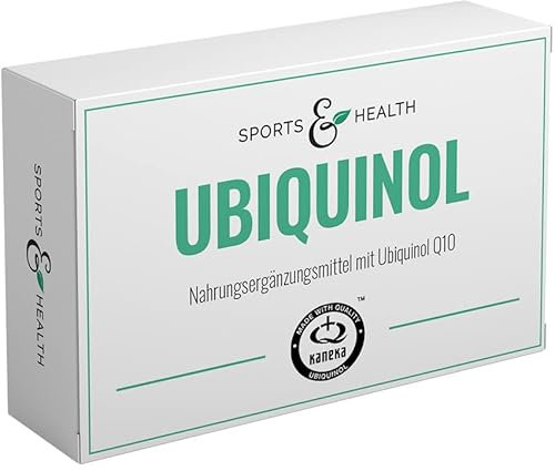 Coenzym Q10 Mit 100mg Kaneka Ubiquinol Pro Kapsel - 60 Kapseln - Hochdosiert Mit Bester Bioverfügbarkeit als 2 Monatsvorrat