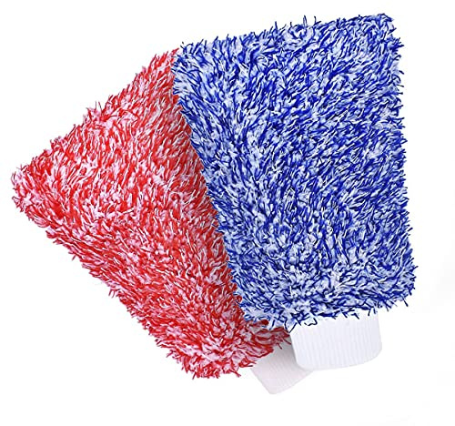 DWYQ Gants Lavage Voiture 2 Pieces, Gant de Lavage Microfibre, Chenille Gants De Nettoyage Super Absorbant pour Le Nettoyage, Chiffons de Nettoyage de La Cuisine Et des Voitures