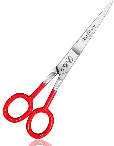 Professionell frisörsax, frisörsalong, hårklippning, skarp rakknivsax (15 cm sax)