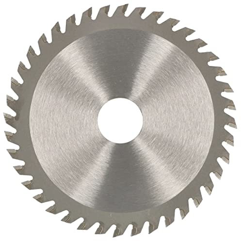 KOTARBAU® Disco de corte para madera, 40 dientes, Ø 125 mm, Disco de cierra circular, Hoja de sierra, Discos de corte, Hojas de sierra de acero duro, Incluye 4 anillos de reducción