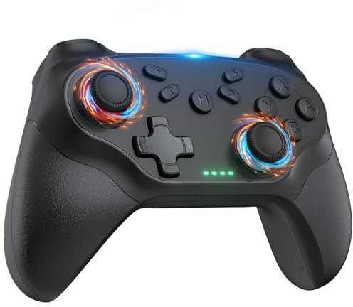 TURPOW S-Witch Gamepad Wireless Controller, Pro Controller for S-Witch Gamepad, compatible with S-witch/Lite/OLED, supports gyro axis and dual vibration