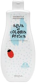 Agua de colonia fresca infantil con notas cítricas Bote 600 ml Pack 2