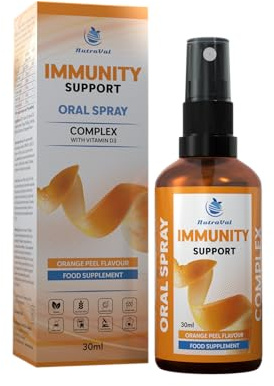 Spray de Hongos para la Inmunidad con Vitamina D3 2000 UI | Chaga, Reishi | Cordyceps, Shiitake y Saúco Negro | Defensas Inmunitarias | Vegano, 30 ml - CONSUMO PREFERENTE 10/2026 – PRECIO REDUCIDO