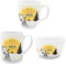Sheepworld Frühstücksset Sonne | Tasse + XL-Tasse + Schale mit Spruch, Porzellan | 47547 + 47548 +47549