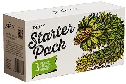 Gamme complète d'engrais liquides pour plantes d'intérieur/extérieur Xpert Nutrients | Paquets de 250 ml pour une croissance rapide et une floraison explosive (STARTER PACK)