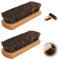Horsehair Shoe Brush, 2pcs Premium Horsehair Shoe Brush Shoe Polish Natural Bristles for Cleaning for Boots, Shoes, Car Seats, Sofas, Bags