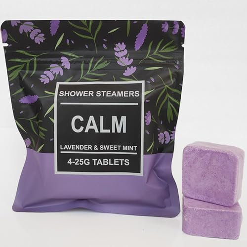 LAKIYING Vaporizzatori da doccia Compresse di aromaterapia Vapore profumo Spa Bombe da bagno per la stanchezza Stress Relief Sleep Relax rinfrescante Vaporizzatori da doccia per i regali delle donne