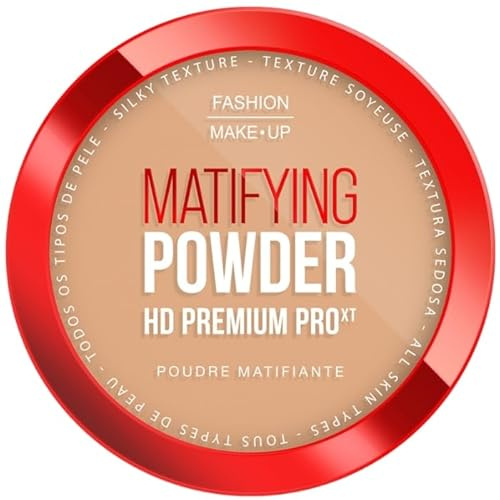 Fashion Make-Up - Poudre Compacte Matifiante - 04 Beige Sable