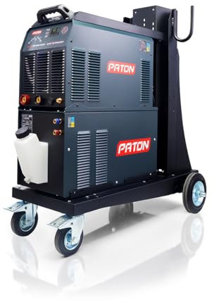 PATON ProTIG-315-400V WK AC/DC Saldatrice TIG in alluminio - Set saldatrice TIG ACDC 315A con funzione impulsi, ingresso 400V, kit saldatore TIG versatile per alluminio e acciaio