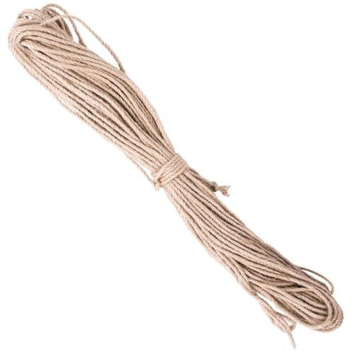 SHINEOFI Corda di Sisal per Tiragraffi per Gatti Resistente e Tagliabile, Accessorio Sostituibile per Mobili in Legno e Artigianato Creativo Fai da Te