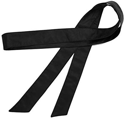 TeeYee Damen Obi Belt PU Leder Gürtel 172cm lang Einfarbige Taillenband in Multifarbe