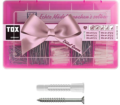 TOX Allzweckdübel - Sortiment Dübel Queen 261 tlg, 1 Stück, 094901115