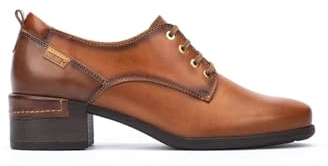 Pikolinos Zapatos tacón en Cuero Malaga para Mujer Color Brandy
