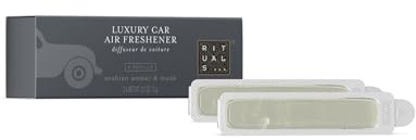 RITUALS Auto Parfüm Homme Car Air Freshener – Auto Duft mit Aroma von Amber und Moschus- Auto Duft Nachfüllpack – 2 x 3 g