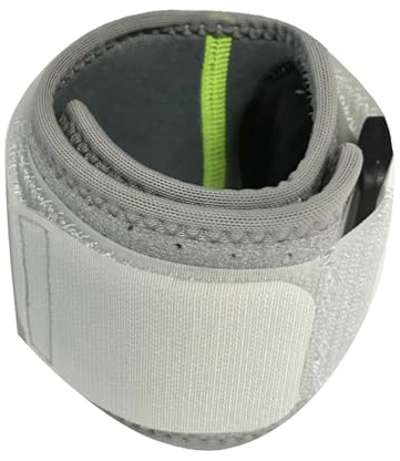 wilcractk Coudière de soutien pour tendinite coude et tennis elbow, attelle compressive pour epicondylite, gris, idéale pour musculation, volleyball, badminton, fitness