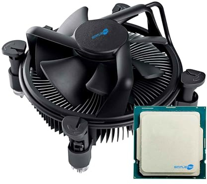 SIMPLETEK - Processeur CPU i9-10900F 10-Core 20-Thread 2.80GHz-5.20 GHz 10th Gen - LGA 1200 | Avec dissipateur thermique (reconditionné)