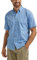 Wrangler Authentics Herren Kurzärmeliges Klassisches Karomuster Hemd, Rivera, L