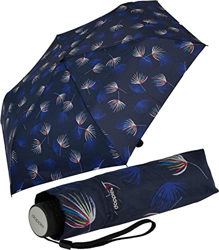 Doppler Damen Taschenschirm Fiber Havanna Desire Navy