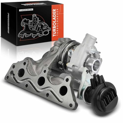 Frankberg Turbolader Abgasturbolader Abgasanlage turbine Kompatibel mit Cabrio 450 0.6L 0.7L 2000-2004 City-Coupe 450 0.6L 0.7L 1998-2004 Fortwo Cabrio 450 0.6L 0.7L 2004-2007 Replace# 1600960999