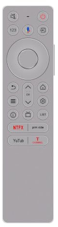 ALLIMITY RC933 FUB1 röstfjärrkontroll kompatibel med TCL QD-Mini LED TV 115X955 MAX, 85Q10BX1, 55C855, 65C855, 65C89B, 75C85, 75C89B, 85C85, 85C89B, 85X95 5, 9885. C89B, 9. 8X955, Q10B, X955