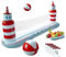 Csafyrt Der Pool -Volleyball -Set umfasst 57,1 x 118,1 Zoll aufblasbares Poolvolleyball -Netz und Tablett, Sommerspiele für Kinder und Erwachsene