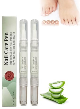 Mullend Nail Care Pen Fungus, Fungal Treatment For Toenails, Fungus Nail Care Pen, Natural Ingredients Treatment Extra Strong,Nail Strengthener With Tea Tree Oil, Vitamin E & Aloe Vera (2)