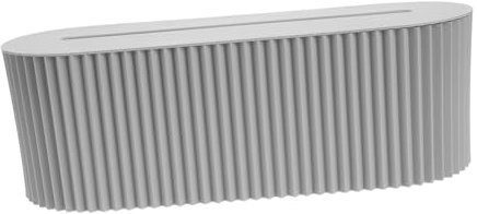 VILLCASE Scatola Di Gestione Cavi Organizzatore Elettrico Per Scrivania Scatola Di Stoccaggio Per Cavi E Prese Design Compatto E Facile Da Pulire Adatta Casa Ufficio Spazi Ridotti Grigio