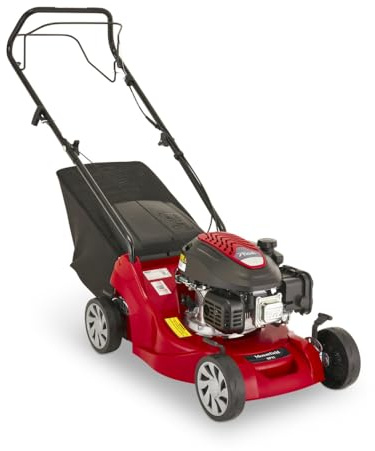 Mountfield SP41 - Cortacésped de Gasolina, Motor STIGA de 123 CC, Ancho de Corte de 39 cm, autopropulsado, Cubierta de Polipropileno a Prueba de óxido, colector de césped de 40 L, Altura Ajustable de
