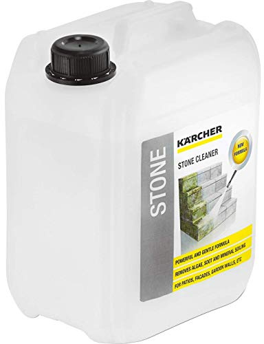 3 x 6,295-359,0 behållare stenbeklädnad rengöringsmedel, vit, 5 liter