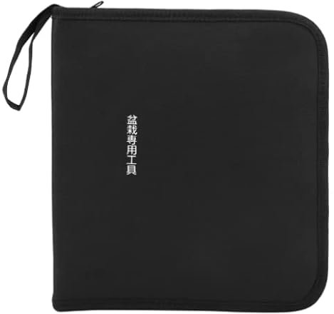 Aigend Borsa Porta Attrezzi - Borsa Porta Attrezzi Nera per Bonsai da Giardino Borsa Porta Attrezzi per Porta Sacca da Giardino