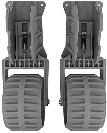 Yosoo Schlauchboot-Räder, 2 Stück Schlauchboot-Startrad Schlauchboot-Räder Nylon-Schlauchboot-Startrad für Kleine Kajaks