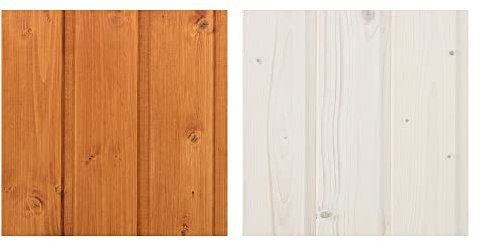 Paint Protection for Wooden Houses Interior and Exterior - 10L White + 10L Teak Protection + Gift Brush Set