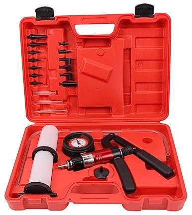 TsoLay de DiagnóStico AutomáTico para Coche, Bomba de VacíO Manual para Coche, Adaptador de Purga de Frenos, DepóSito de LíQuido, Probador de Aceite, Kit de Herramientas