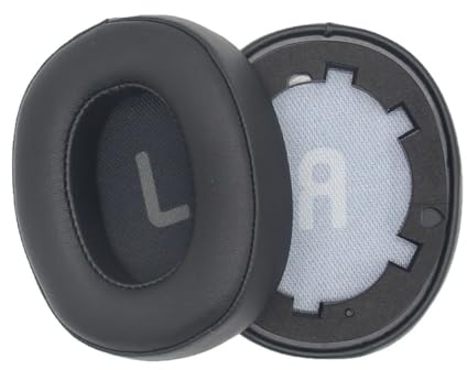 Cuscinetti di ricambio compatibili con cuffie over-ear wireless JBL Tune 700BT /710BT /720BT /750BTNC/760NC/770NC, cuscinetti di ricambio JBL con spugna morbida ad alta densità