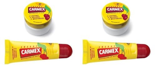 Carmex Cherry tube & Pot duo pack (Pack of 2)