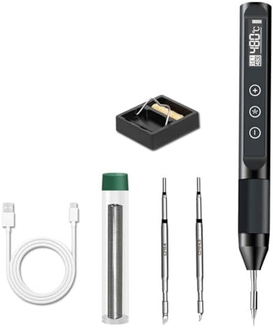Sizoriruk X210 USB Soldering Iron Adjustable Temperature Smart Electric 30W Fast Heat Portable Digital Welding Station Kit Repair
