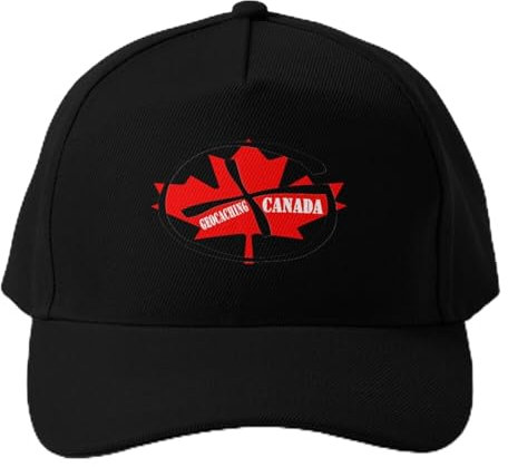RDCGRS Geocaching Canadá Gorra de béisbol Gorras Deportivas Ropa de Calle Sombrero Niña Año Nuevo para Hombres