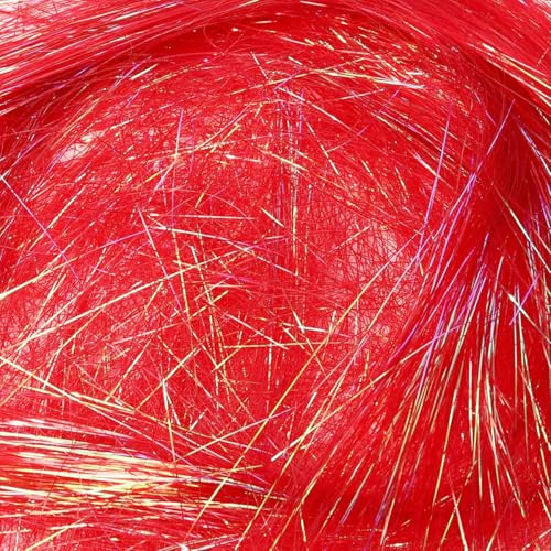 Strimlat silkespapper, 10/20Pack 30g Glitter Crinkle Cut Strimlat papper, vänligt presentfyllmedel(Red,30g*10pack)