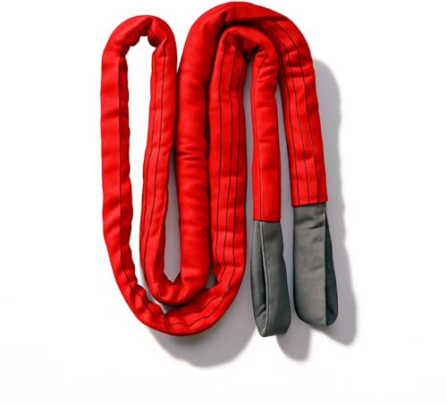ERPINA Correa de remolque de 35 t – 6 m de poliéster para taller, agricultura y asistencia en carretera – extremadamente resistente para camiones, remolcadores y silvicultura (6 m/35 toneladas