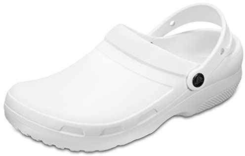 Crocs - Specialist II Clog, Zuecos Unisex Adulto, Blanco (White), 43/44 EU