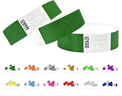 Braccialetti in Tyvek, larghezza 1,9 cm, confezione da 500 pezzi, per eventi 500 Pack Mocassini Mexico 66 - Donna