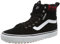 Vans Herren Filmore Hi Vansguard Sneaker, Suede Black Red Plaid, 42.5 EU