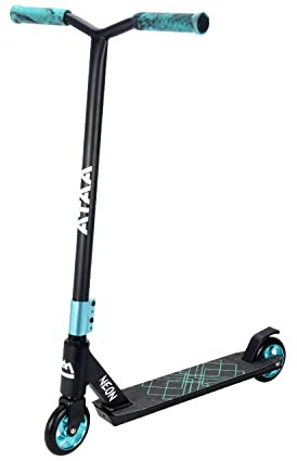 Patinete Freestyle Infantil Pro ATAA Neon acrobático Ruedas 110 mm Manillar Acero Resistente