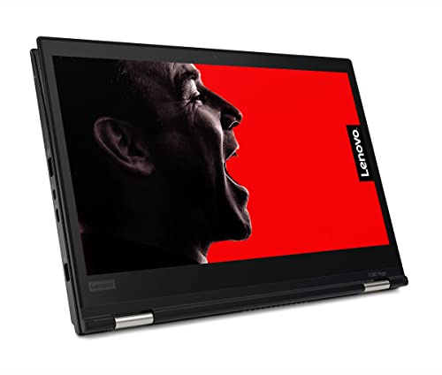 Lenovo ThinkPad X380 Yoga konvertibel surfplatta 13,3 tums pekskärm Intel Core i5 256 GB SSD hårddisk 8 GB minne Windows 11 Pro UMTS LTE webbkamera Business Tablet Notebook (renoverad)