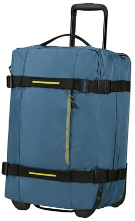 American Tourister Urban Track, Reisetasche mit 2 Rollen, 55 cm, 55 L, Blau (Coronet Blue)