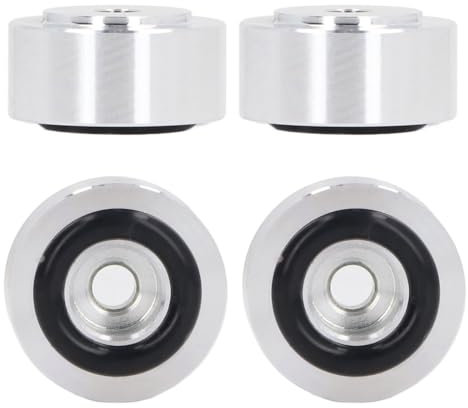 Plate-Forme D'isolation de Plateau Tournant en Alliage D'aluminium, qualité Sonore Améliorée avec Support de Haut-Parleur pour Lecteurs CD, Support de Plateau Tournant