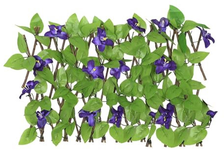 Valla de enrejado | Marco de celosía para escalada de pepinos | Soporte expandible para plantas | Enrejado multifuncional al aire libre | Enrejado de escalada de plantas | Barandilla de jardín verde